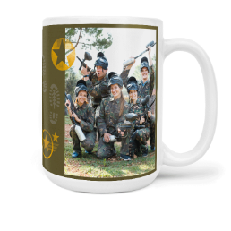 Fotohrnček klasický veľký - Army